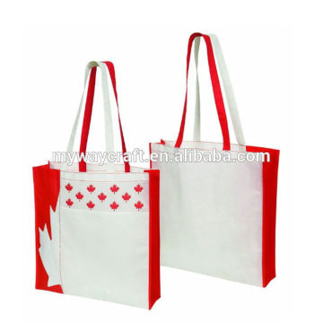 Non Woven Stofftasche Kanada Tote Non Woven Taschen